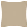 Vidaxl zonnescherm vierkant 4x4 m oxford stof beige