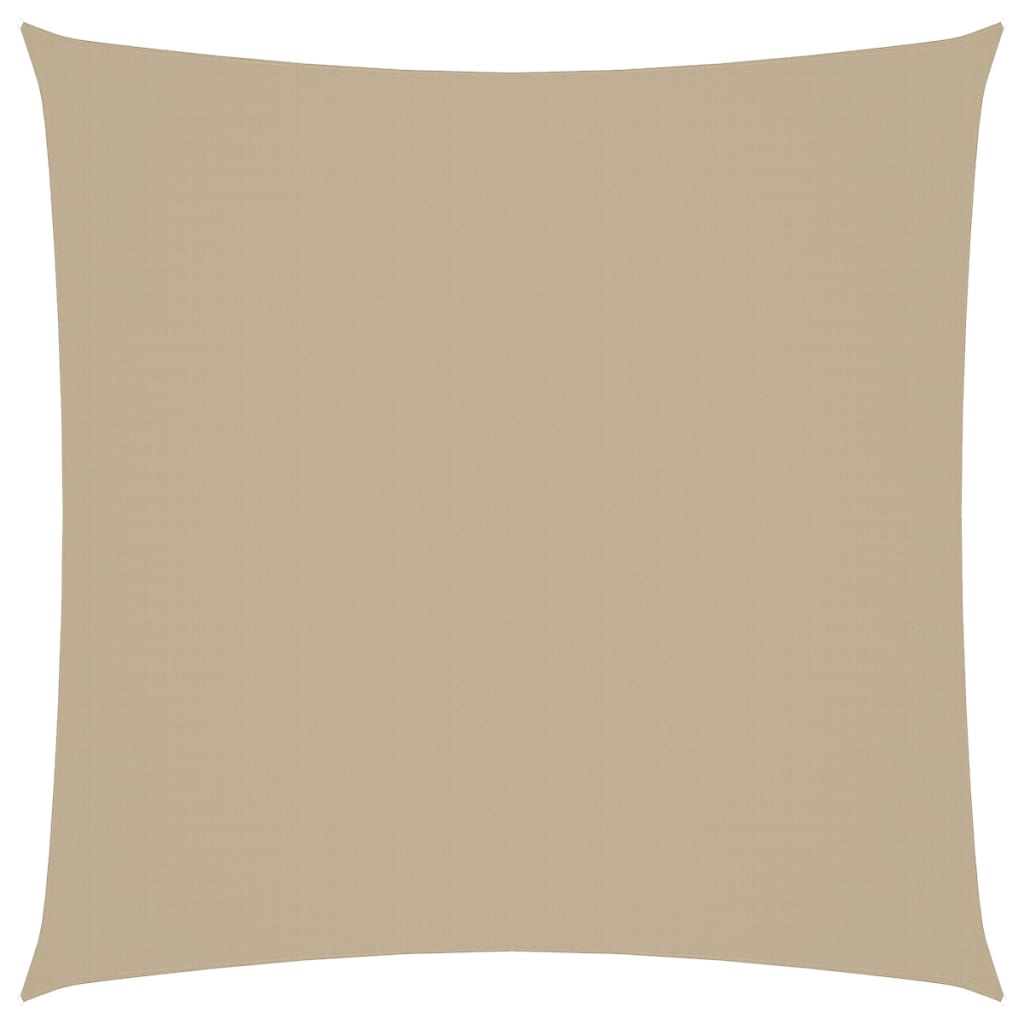 Vidaxl Sunshade Square 6x6 M Oxford Fabric beige