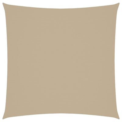 Vidaxl Sun Shade Square 7x7 M in tessuto Oxford Beige