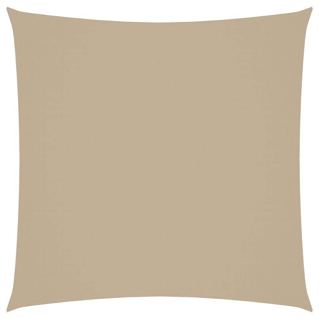 Vidaxl Sunshade Square 7x7 m Oxford Fabric beige