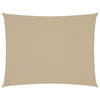 Vidaxl Sunshade Rectangular 2x3 M Oxford Fabric beige