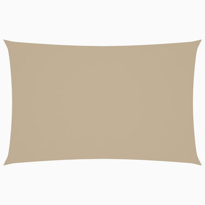 Vidaxl Sun Shade Rectangular 2x4,5 M Tessuto Oxford Beige