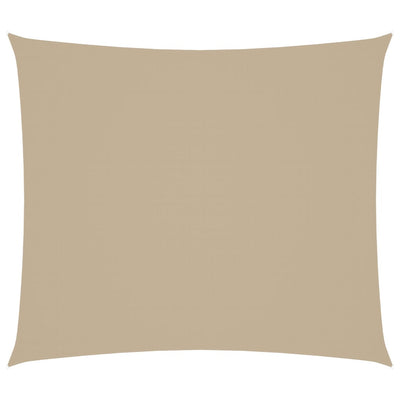 Vidaxl Sun Shade Rectangular 2,5x3 M in tessuto Oxford Beige