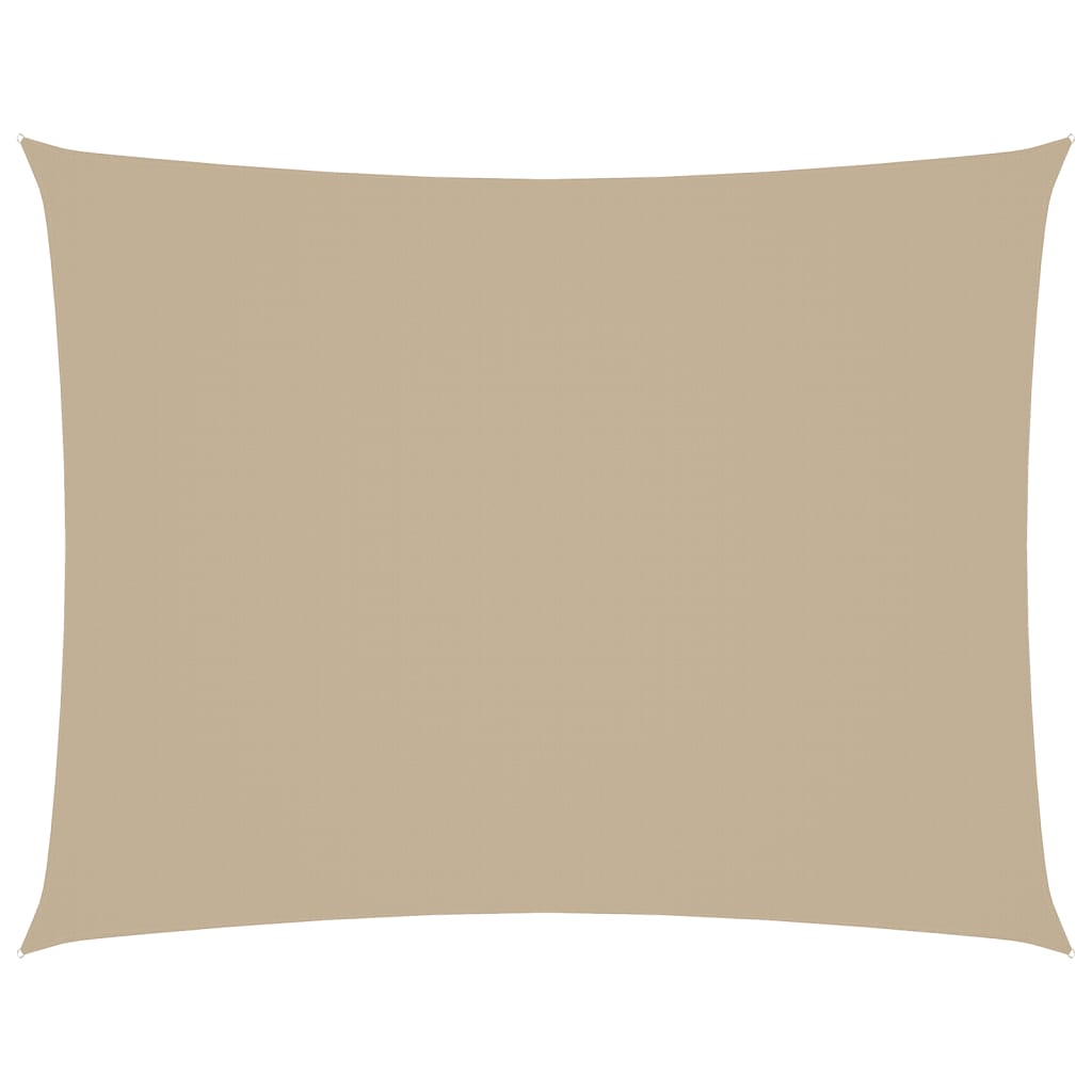 Vidaxl Sunshade Rectangular 2.5x4 M Oxford Fabric beige