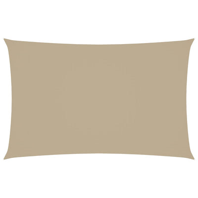 Vidaxl Sun Shade Rectangular 2,5x5 m in tessuto Oxford beige