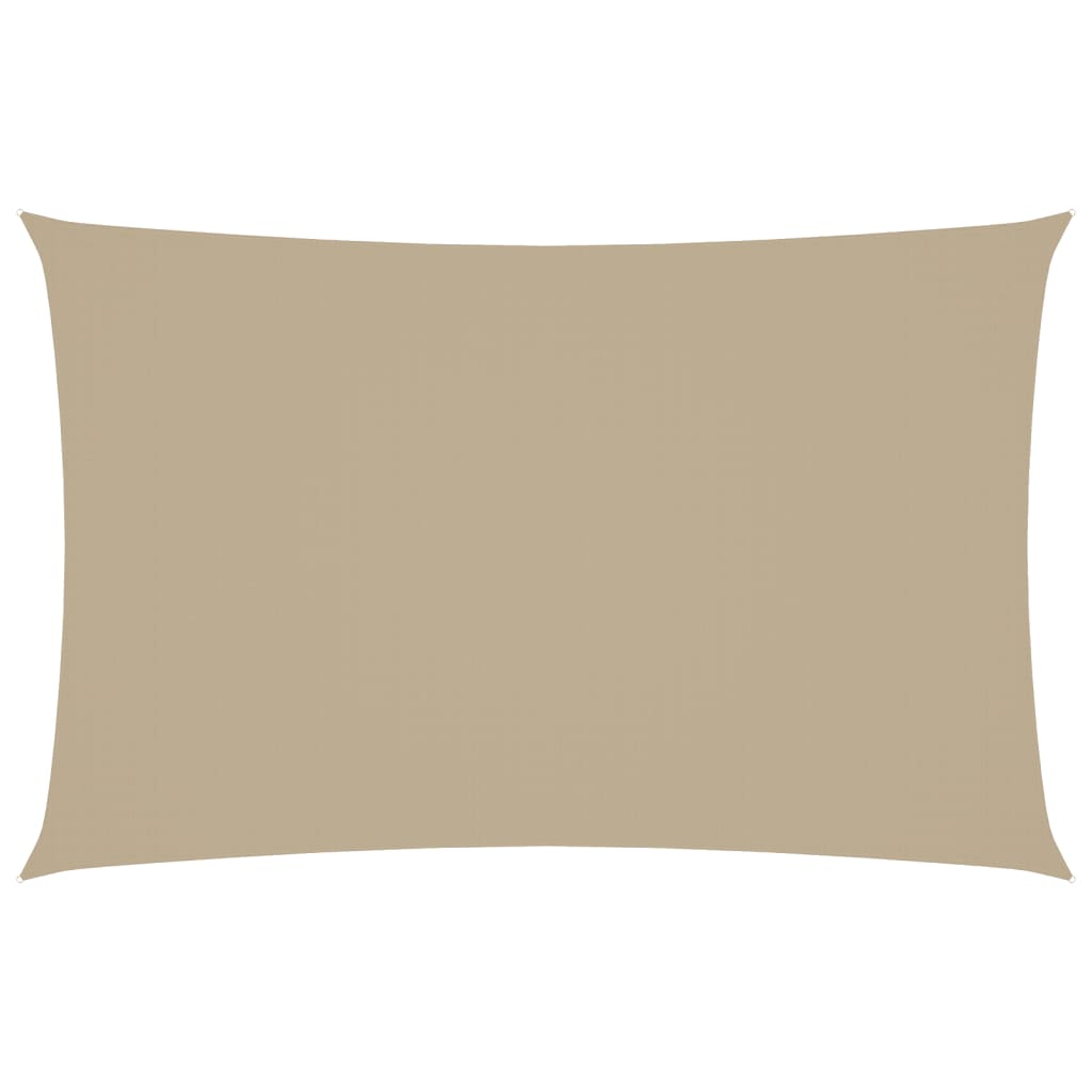 Vidaxl Sunshade Rectangular 2.5x5 m Oxford Fabric beige