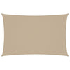 Vidaxl Sunshade Rectangular 4x7 M Oxford Fabric beige