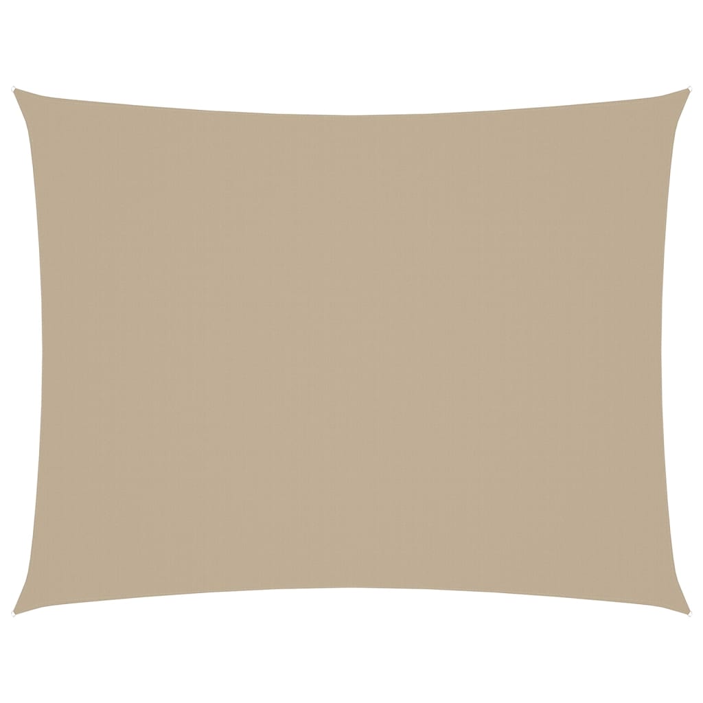 Vidaxx parasol rectangular 5x6 m tela oxford beige