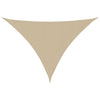 Vidaxl Sunshade Triangular 5x5x6 M Oxford Fabric beige