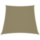 Trapecio Vidaxl Zonnezeil 2 4x3 M Oxford Fabric beige