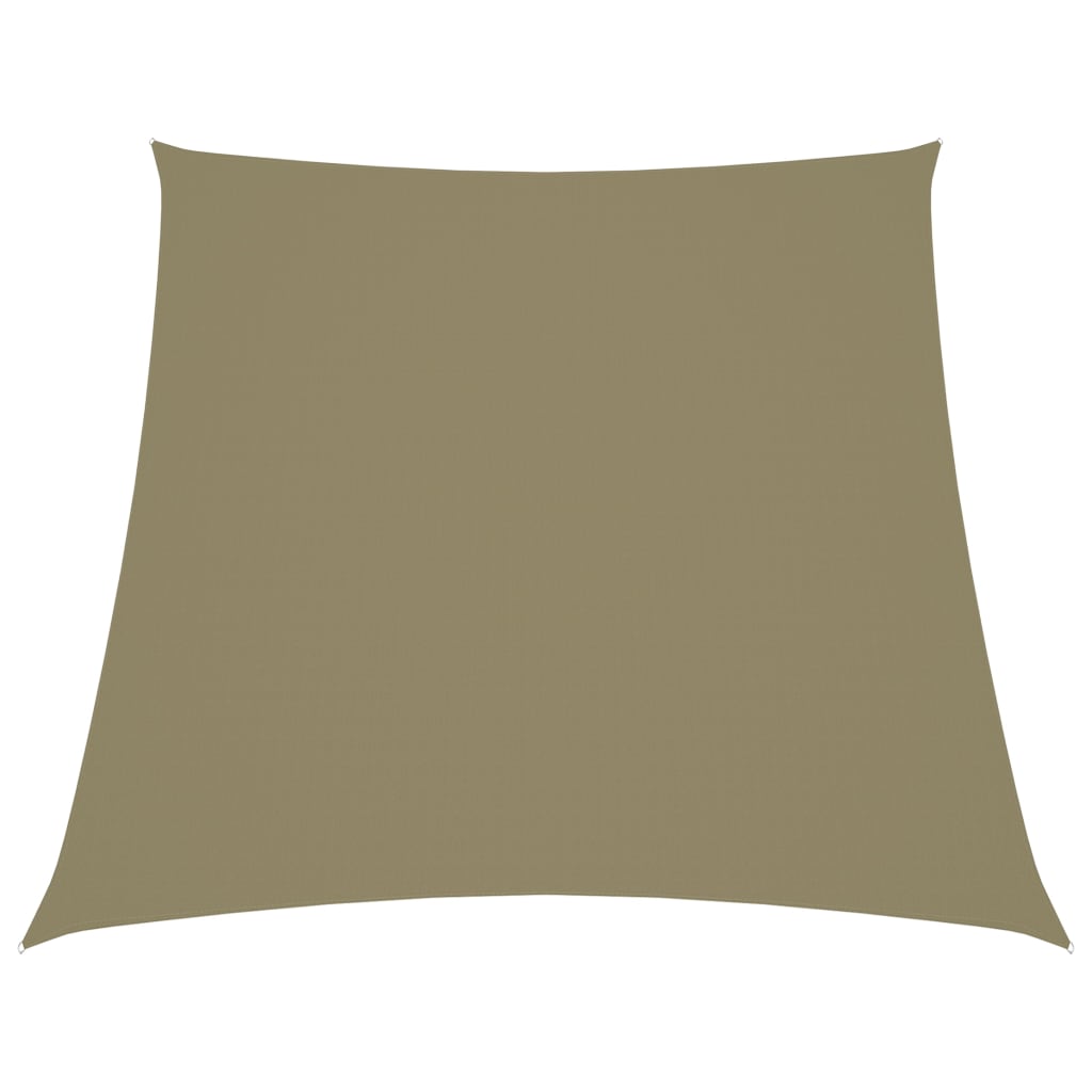 Trapecio Vidaxl Zonnezeil 2 4x3 M Oxford Fabric beige