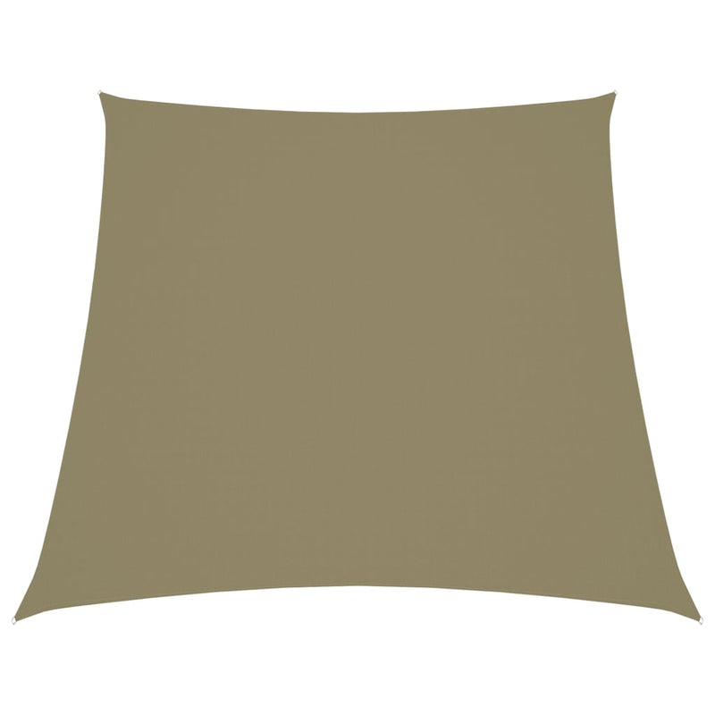 Trapecio Vidaxl Sunshade 3 4x3 m Oxford Fabric beige