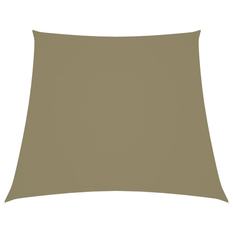 Trapecio Vidaxl Sunshade 4 5x4 m Oxford Fabric beige