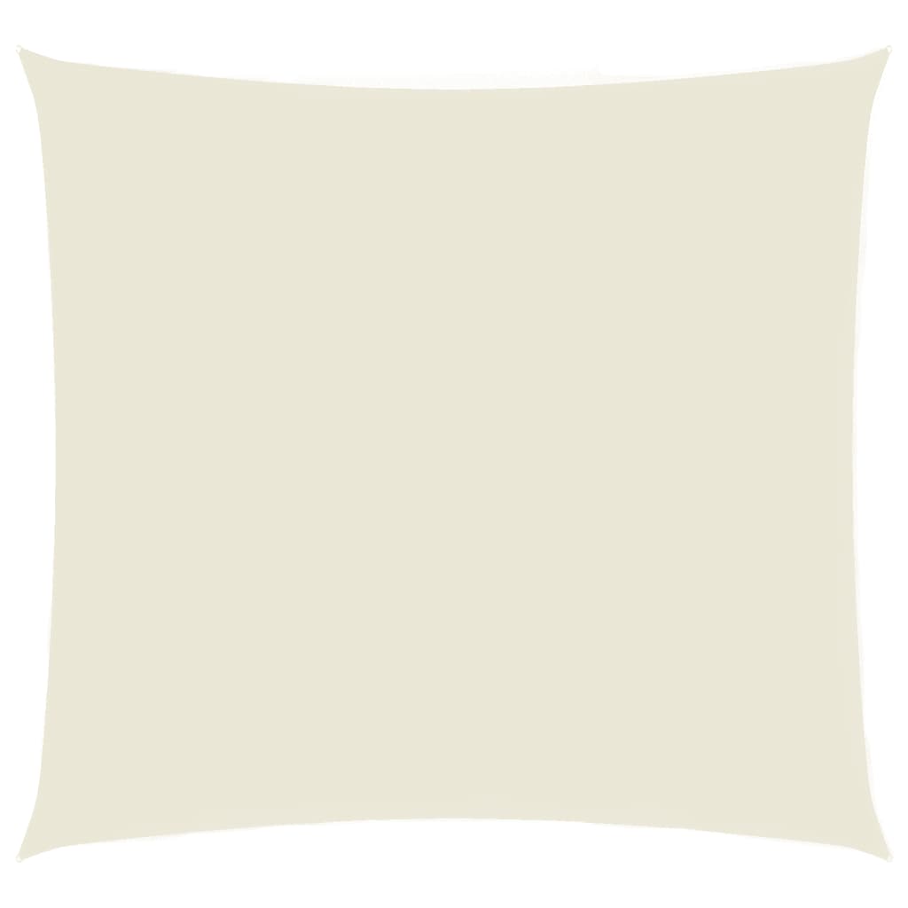 Vidaxl Sunshade Square 5x5 M Oxford Fabric Crème -Coled