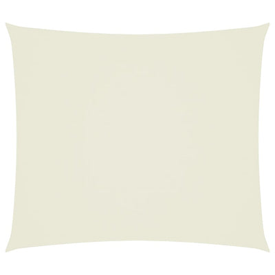 Vidaxl Sun Shade Rectangular 2.5x3 M Oxford Fabric Crème -Collorato
