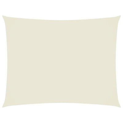 Vidaxl Sun Shade Rectangular 2,5x3,5 M in tessuto Oxford Crème
