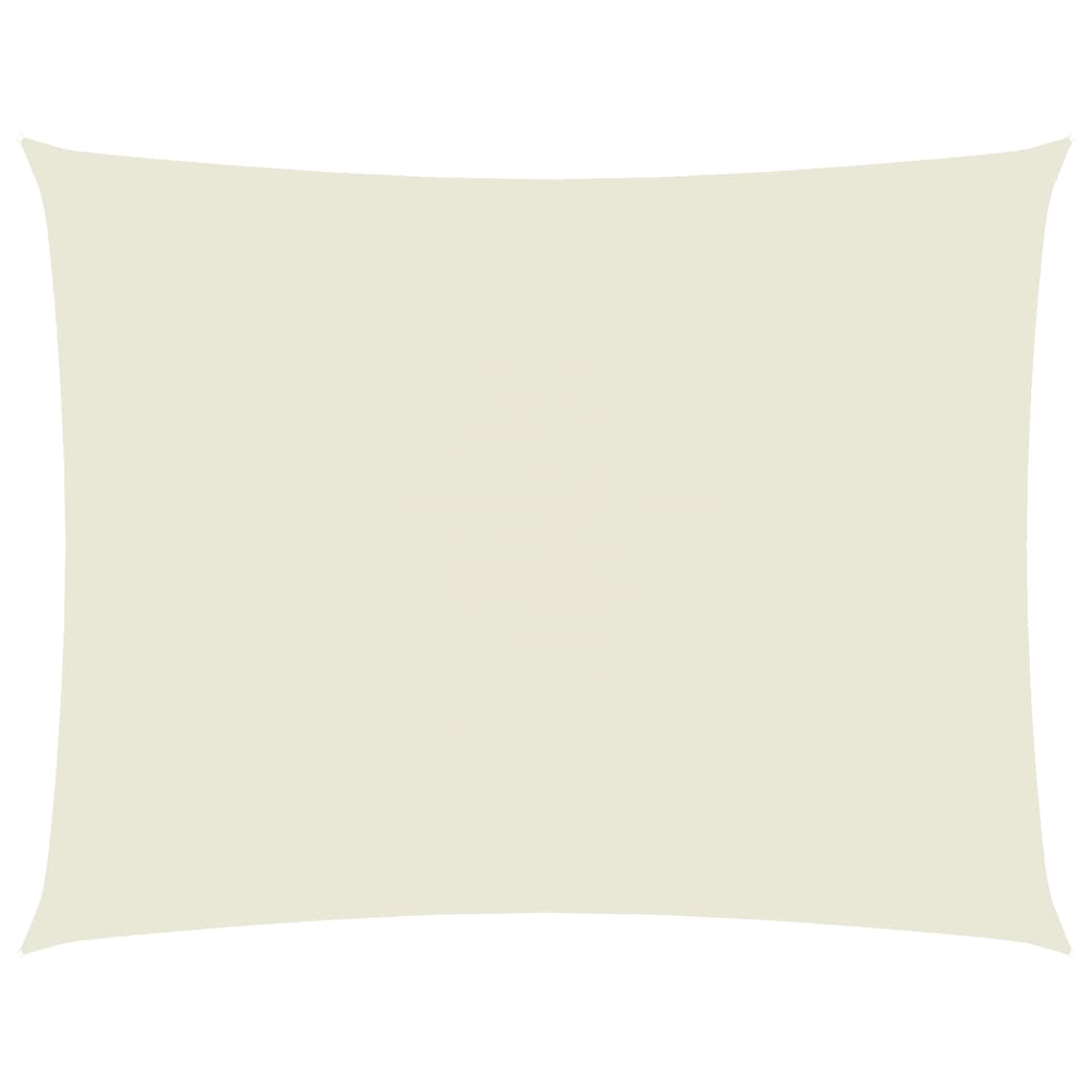 Vidaxl Sun Shade Rectangular 2.5x4 M Oxford Fabric Crème -Collorato