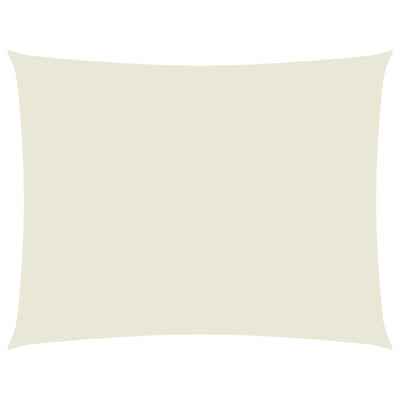 Vidaxl Sun Shade Rectangular 2.5x4 M Oxford Fabric Crème -Collorato