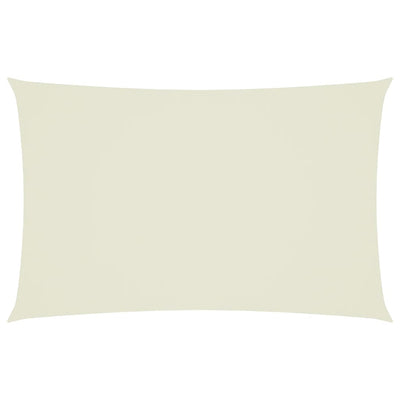 Vidaxl Sun Shade Rectangular 2,5x5 M in tessuto Oxford Crème