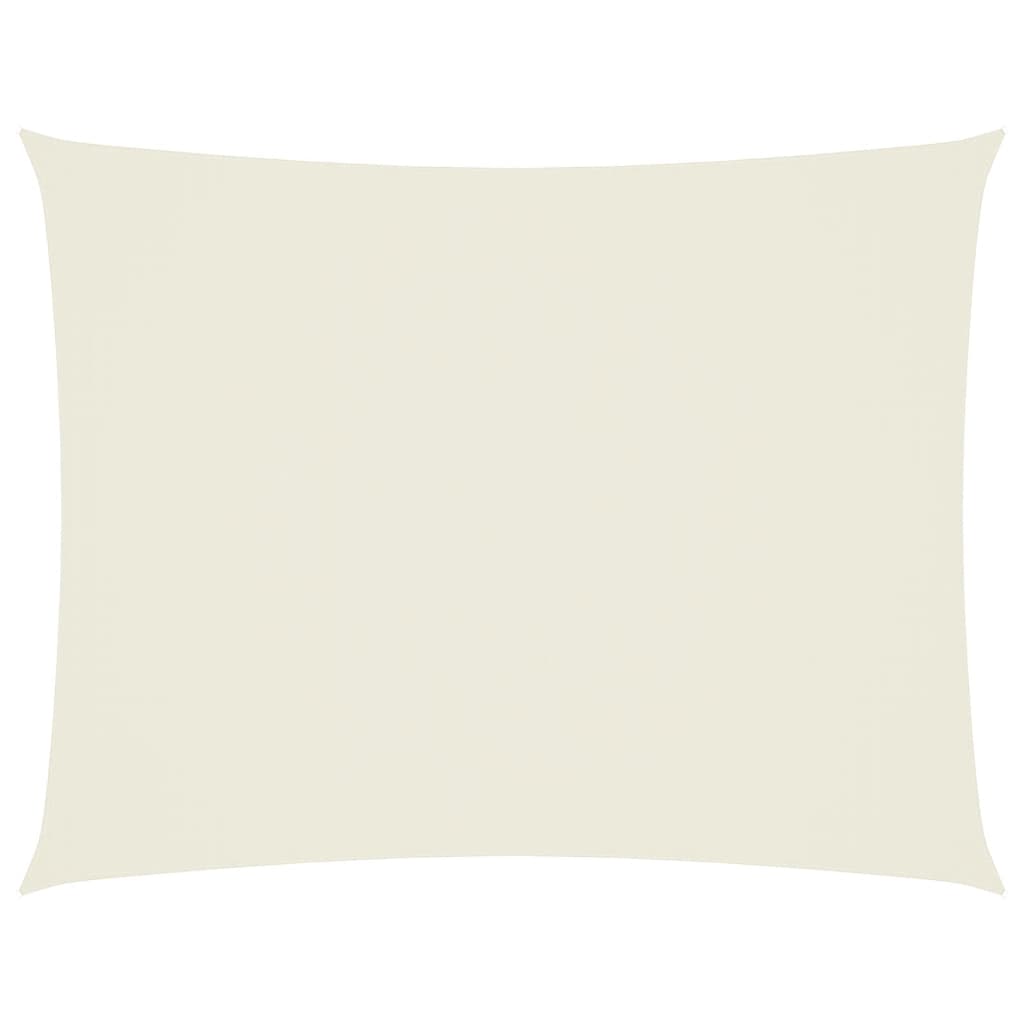 Vidaxl Sun Shade Rectangular 3x4,5 M in tessuto Oxford Crème