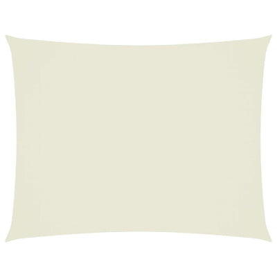 Vidaxl Sun Shade Rectangular 3x6 M in tessuto Oxford Crème colorato