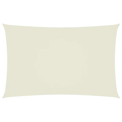 Vidaxl Sunshade Rectangular 5x8 M Oxford Fabric crème -Coleed