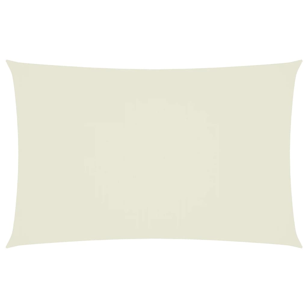 Vidaxl Sunshade Rectangular 5x8 M Oxford Fabric crème -Coleed