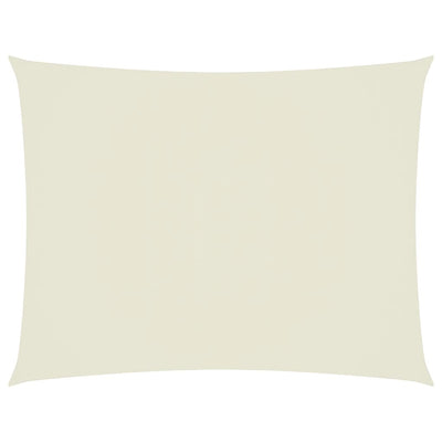 Vidaxl Sunshade Rectangular 6x7 m Oxford Fabric crème -Coleed