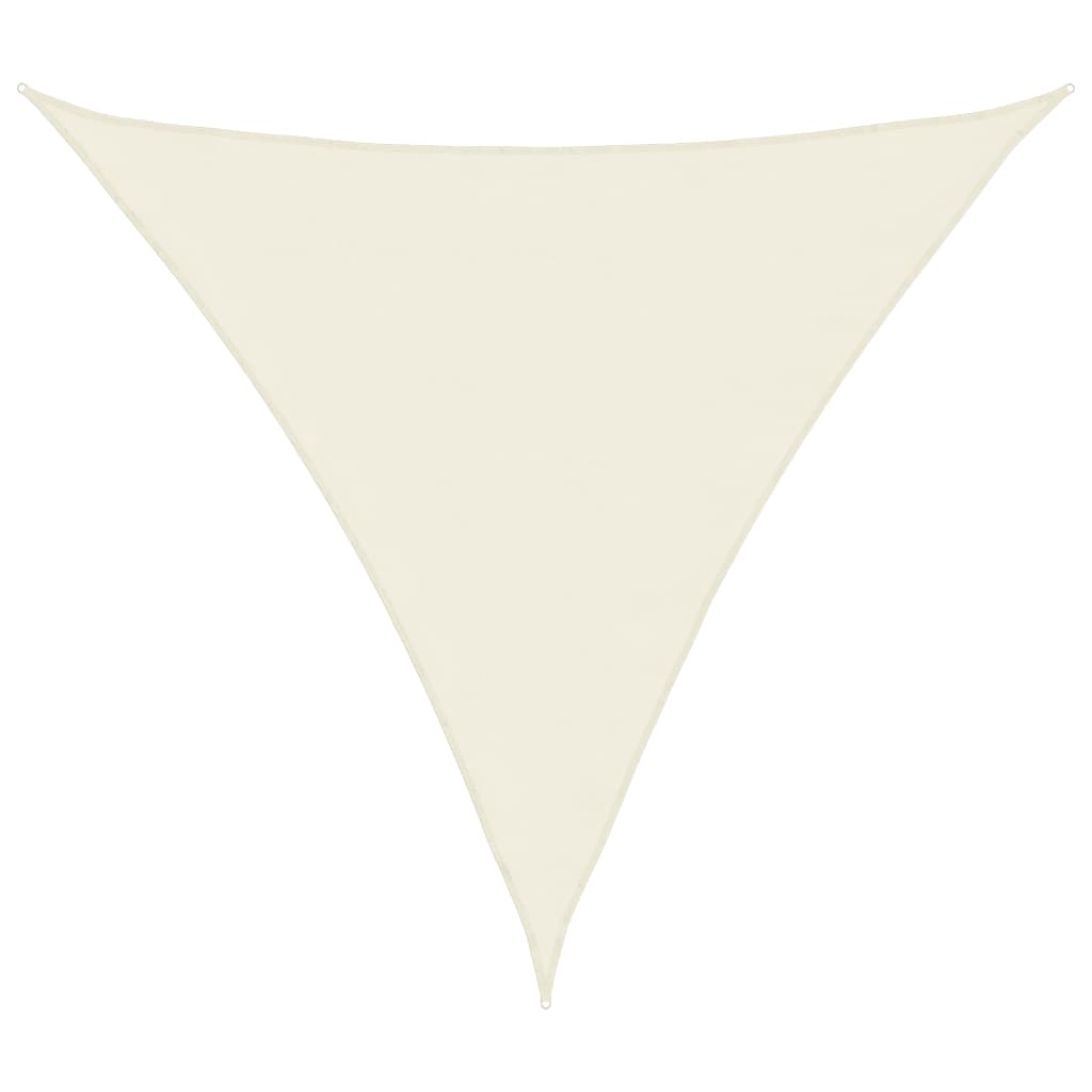 Vidaxl Sunshade Triangular 4.5x4.5x4.5 M Oxford Fabric crème -Coleed