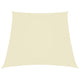 Vidaxl Zonnezeil Trapezium 2 4x3 M Oxford Fabric Cream -Coled
