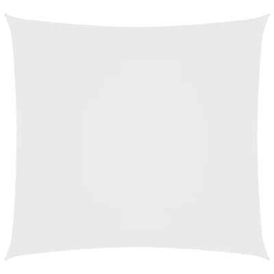 Vidaxl Zonnezeil Square 2x2 M tessuto Oxford bianco