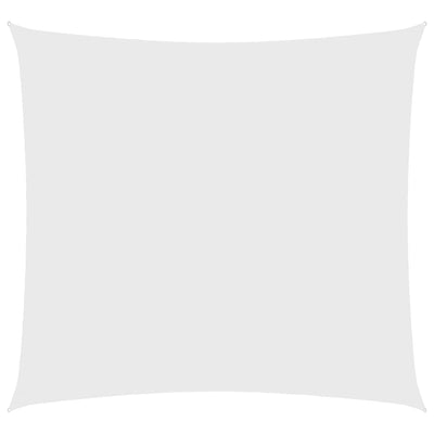 Vidaxl Sun Shade Square 3x3 M tessuto Oxford bianco