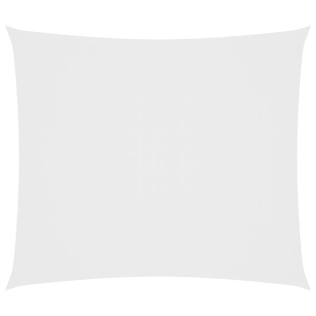 Vidaxl Sunshade Rectangular 2x2.5 m Oxford Fabric White