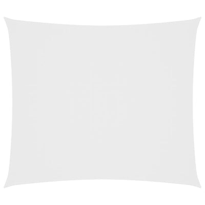 Vidaxl Sun Shade Rectangular 2x2,5 M tessuto Oxford bianco