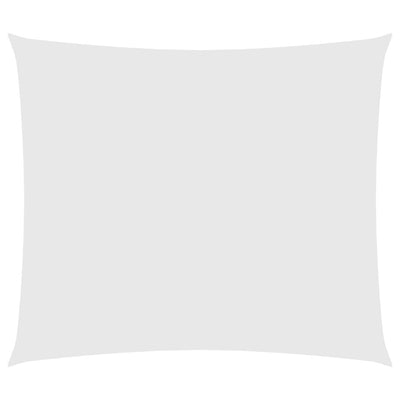 Vidaxl Sunshade Rectangular 2.5x3 M Oxford Fabric White