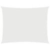 Vidaxl Sun Shade Rectangular 3.5x5 M tessuto Oxford bianco