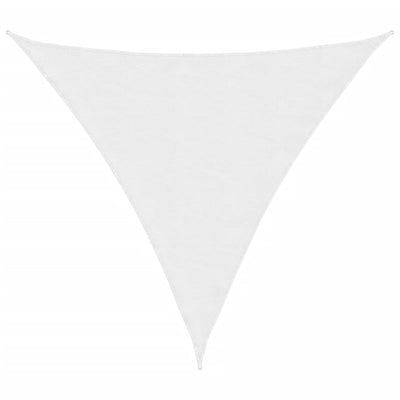 Vidaxl Sun Shade Triangular 3.6x3.6x3.6 M tessuto Oxford bianco