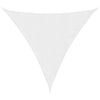 Vidaxl Sunshade Triangular 4x4x4 M Oxford Fabric White