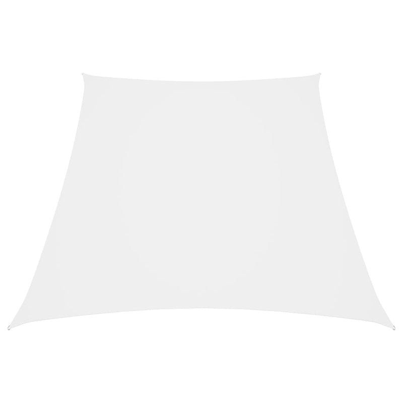 Trapecio Vidaxl Sunshade 3 4x3 M Oxford Fabric White