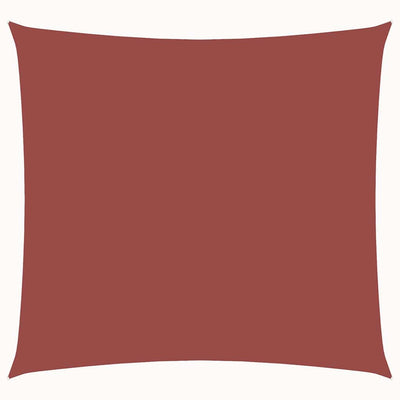 Vidaxl zonnescherm vierkant 3x3 m oxford stof terracottakleurig