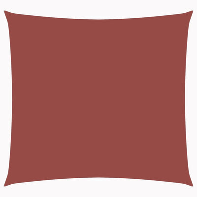 Vidaxl Sun Shade Square 4x4 M in tessuto Oxford Terracotta colorato