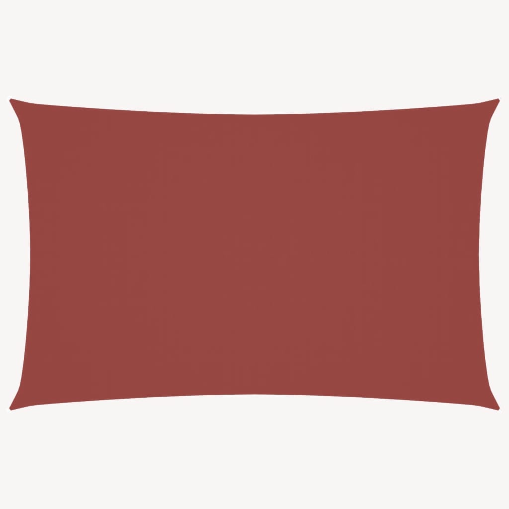Vidaxl Sunshade Rectangular 2.5x5 M Oxford Fabric Terracotta