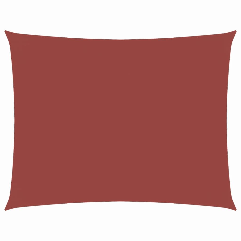 Vidaxl Sunshade Rectangular 3x4 M Oxford Fabric Terracotta