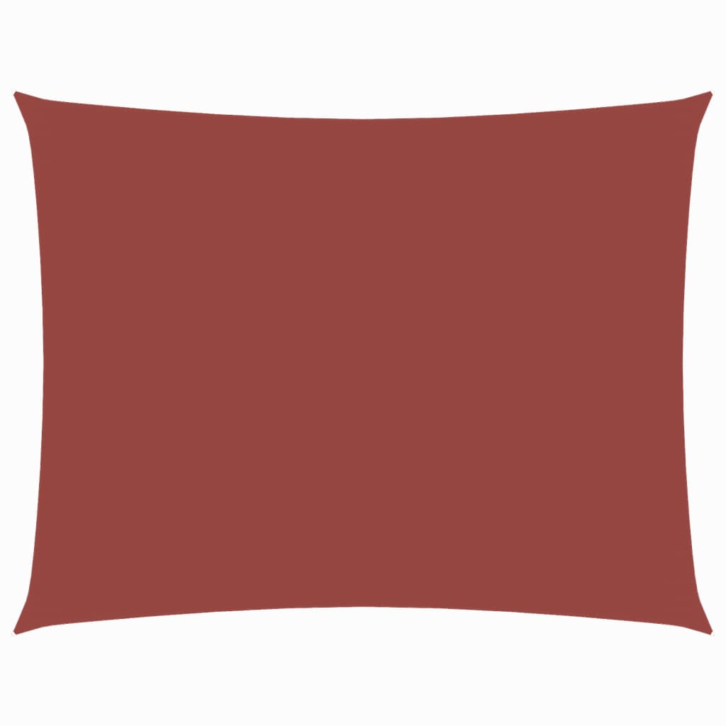 Vidaxl Sunshade Rectangular 3x5 M Oxford Fabric Terracotta
