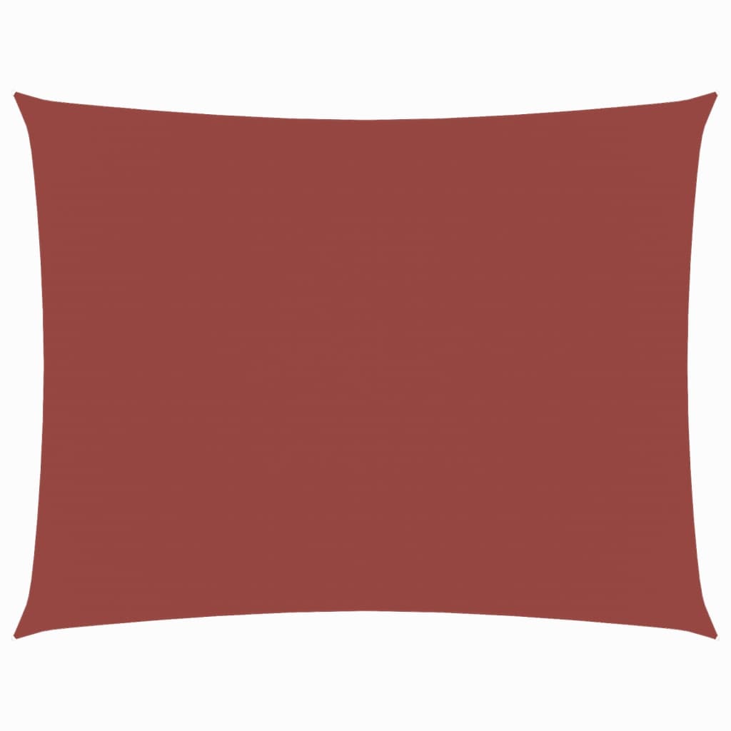 Toldo vidaxx rectangular 4x5 m tela oxford color terracota
