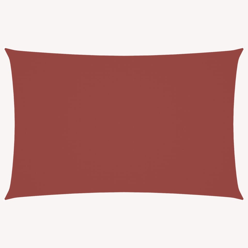 Vidaxl Sun Shade Rectangular 5x7 M Oxford Fabric Terracotta -Collorato