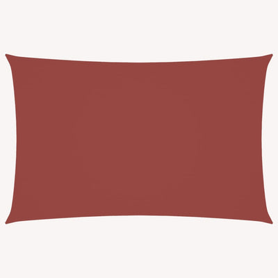 Vidaxl Sun Shade Rectangular 5x7 M Oxford Fabric Terracotta -Collorato