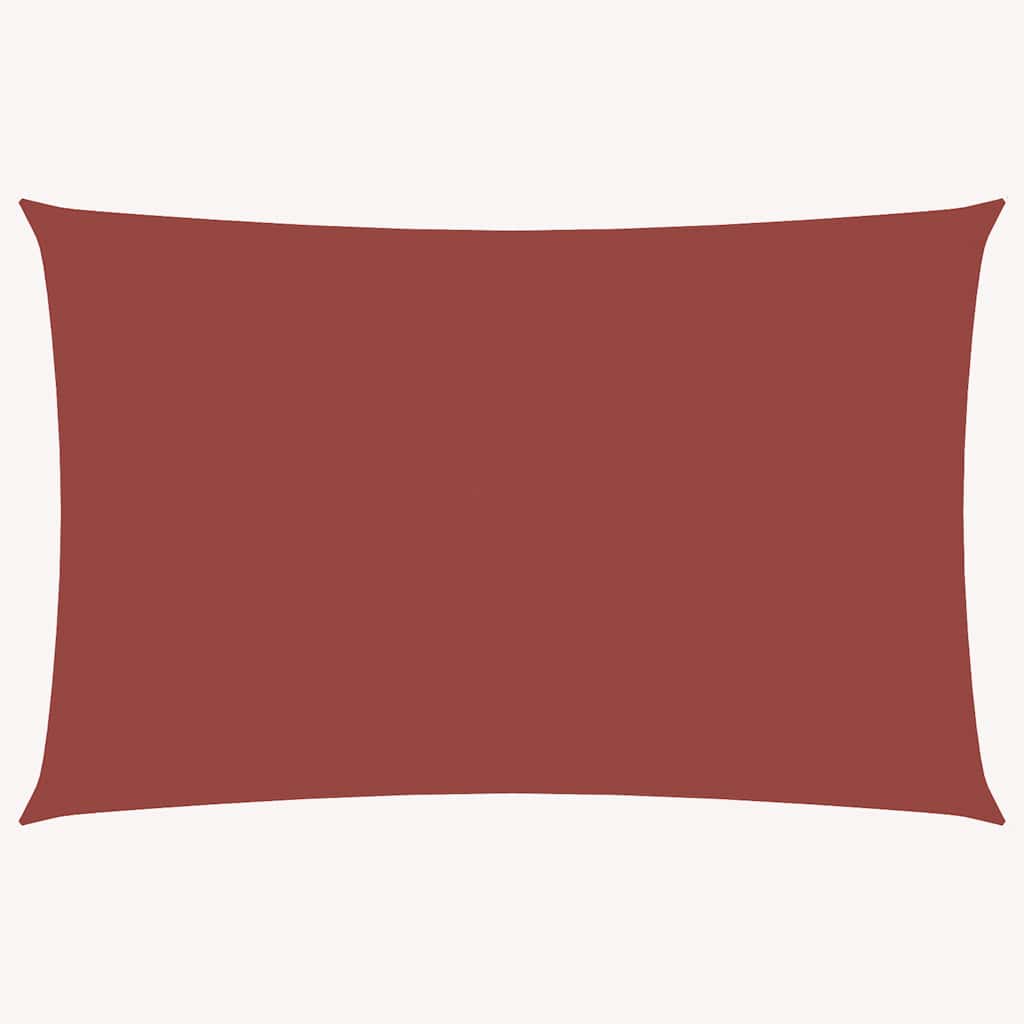 Vidaxl Sun Shade Rectangular 5x8 M Oxford Fabric Terracotta -Collorato