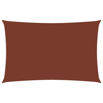 Vidaxl Sun Shade Rectangular 6x8 M Oxford Fabric Terracotta -Collorato