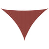 Tenda triangolare Vidaxx 3x3x4,24 m tessuto oxford color terracotta